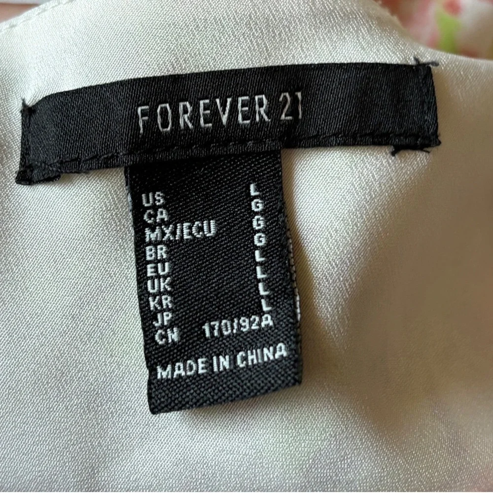 Forever 21‎ Floral Patchwork Mini Dress Pink DO NOT BUY